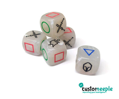 Dados compatibles con Command & Colors (5 Uds) - Imagen 3
