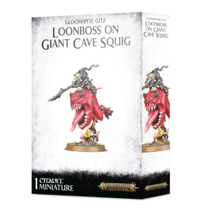 Loonboss en Giant Cave Squig