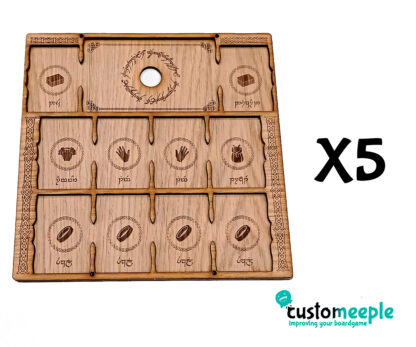 Middle Earth compatible Character Tray Version 2 (5 units)