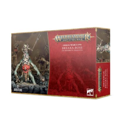 Orruk Warclans: Jefe Domador en Troggoth Lodoso