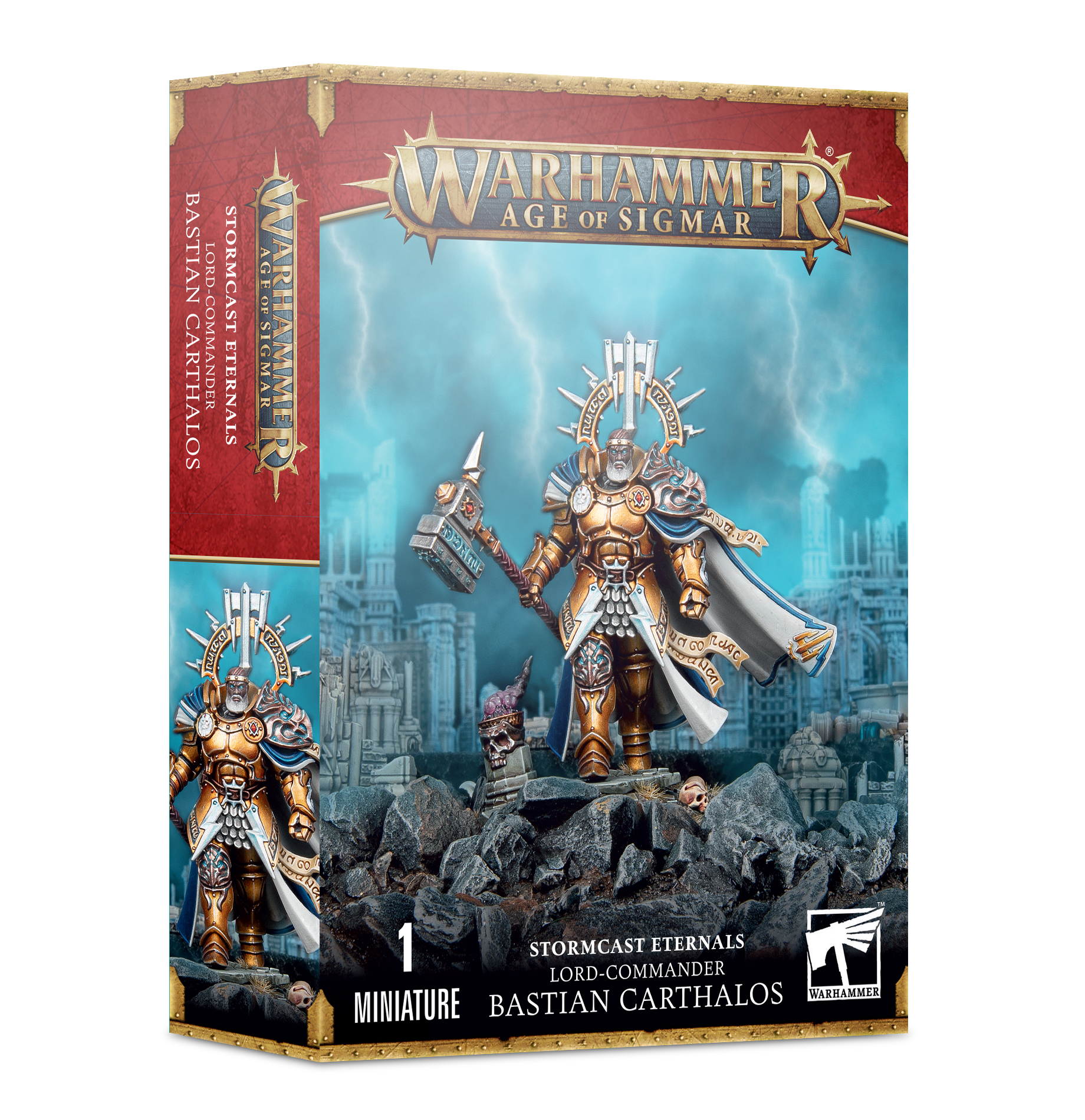 Stormcast Eternals: Lord Comandante Bastian Carthalos
