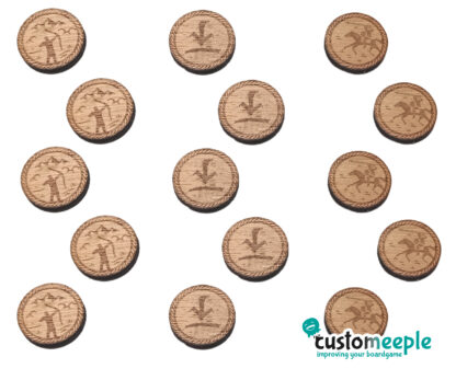 Tokens  Set Middle Earth (15 Units)