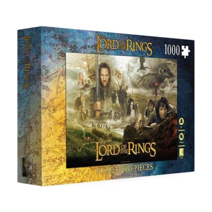 Puzle 1000 pcs. Poster El señor de los Anillos