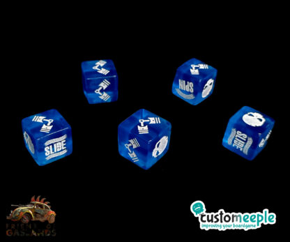 Dados Transparentes Personalizados ( 5 unidades) - Imagen 4