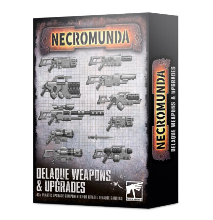 Delaque weapons and upgrades