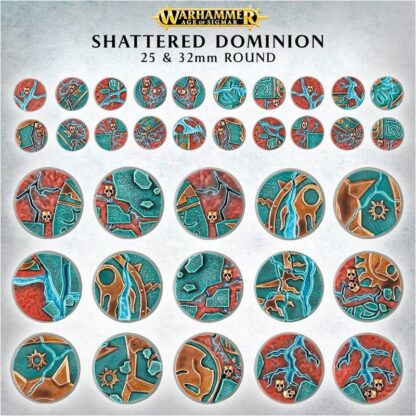 Shattered Dominion bases de 25 y 32mm