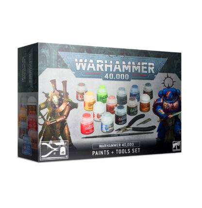 Warhammer 40k Paints + Tool Set