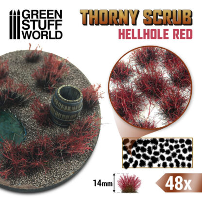 GSW: Thorny Scrub 14mm - Hellhole Red