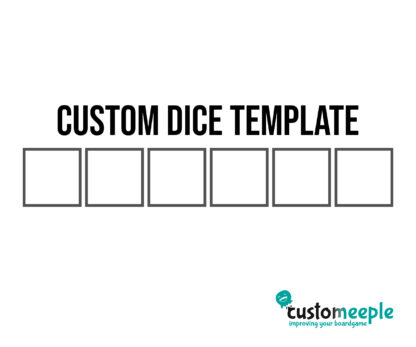 Dados Transparentes Personalizados ( 5 unidades) - Imagen 3