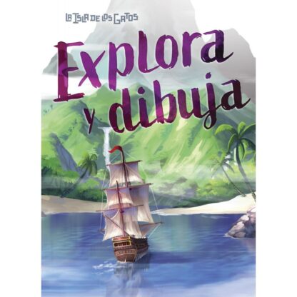 La isla de los gatos: Explora y Dibuja (SPA)