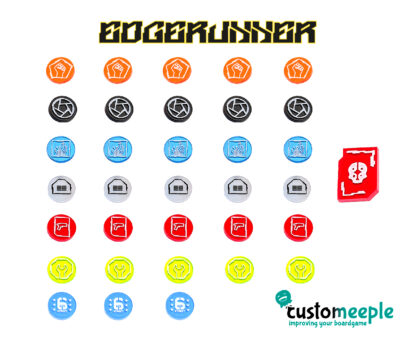 Cyberpunk Gangs of Night City compatible Gang Tokens - Image 7