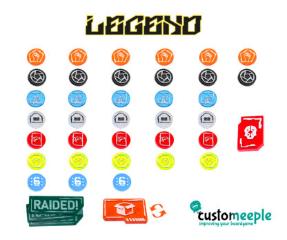 Cyberpunk Gangs of Night City compatible Gang Tokens - Image 9