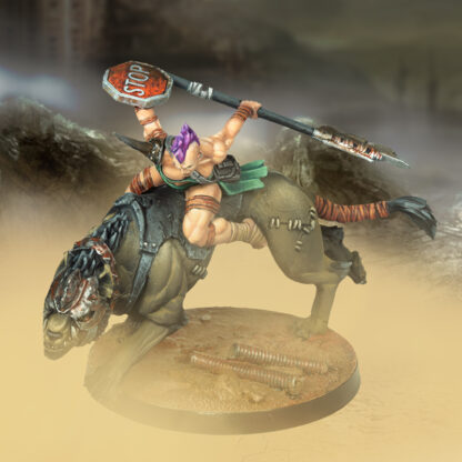 Punkapocalyptic: Amathicc (medium blade/lance and medium blade/shield)