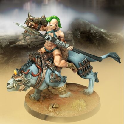 Punkapocalyptic: Amathicc (mace/lance and shield)