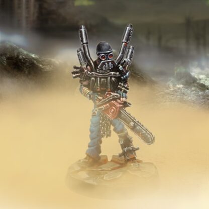 Punkapocalyptic: Ember (chainsaw and biohazard protection)