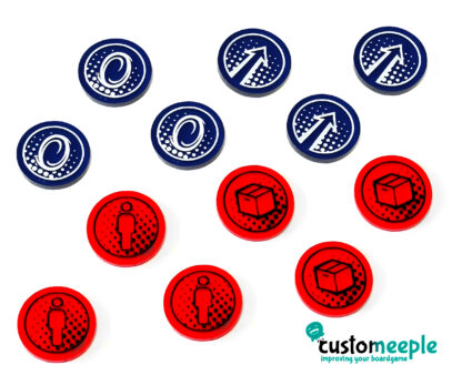 Marvel Crisis Protocol compatible Objective Tokens