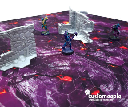 Snake Mountain – Neoprene Game Mat for Masters of the Universe™ Battleground - Image 4