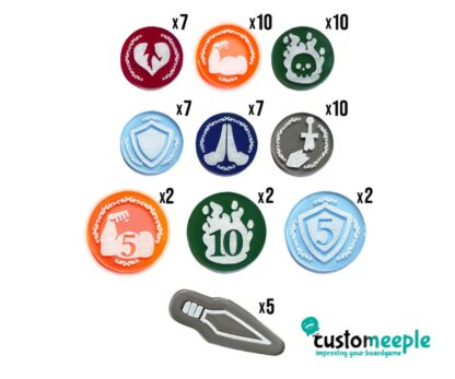 Slay the Spire™ compatible Tokens (107tk) - Image 2