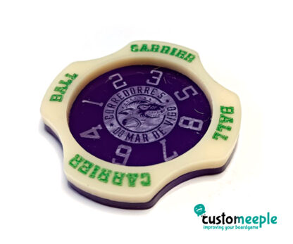 Custom Blood Bowl Ball Carrier Token – Team Logo - Image 2
