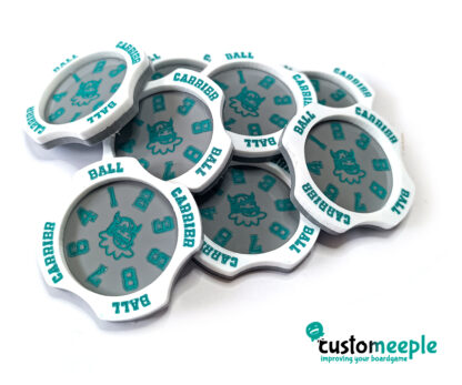 Custom Blood Bowl Ball Carrier Token – Team Logo - Image 4