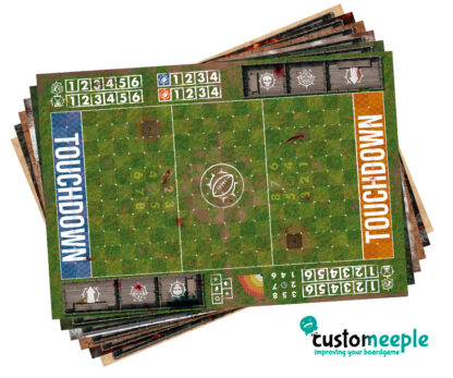 Fantasy Football Sevens Pitch | Blood Bowl Compatible Game Mat | 80x55 cm - Image 2