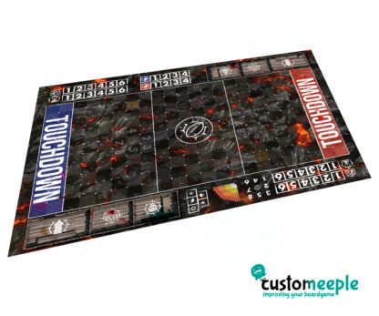 Fantasy Football Sevens Pitch | Blood Bowl Compatible Game Mat | 80x55 cm - Image 5
