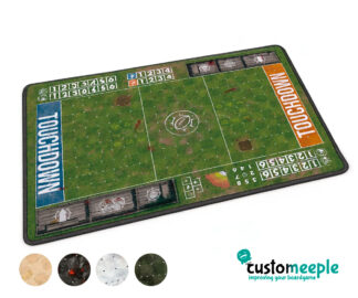 Fantasy Football Sevens Pitch | Blood Bowl Compatible Game Mat | 80x55 cm