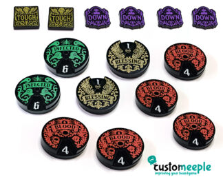 Trench Crusade Set de Tokens y Dial Set (15 pieces)
