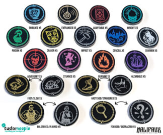 Malifaux Fourth Edition Official Condition Token Pack