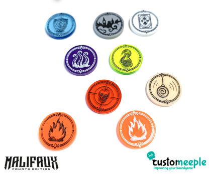 Malifaux 4E – Pack oficial de fichas de condición - Imagen 3