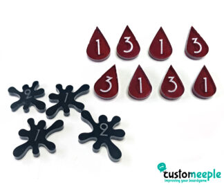 Wound & Miasma Token Pack for Warcrow