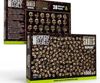 1000x Craneos de Resina 1:48-1:35