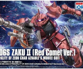 MK57656 HG 1 144 ZAKU II CHAR RED COMET