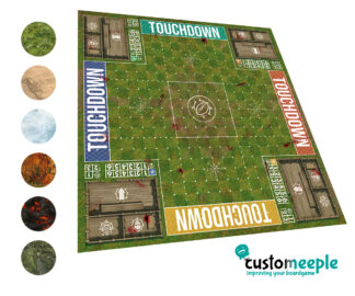 Fantasy Football Sevens Pitch | BBs3 Compatible Game Mat | 79x79 cm