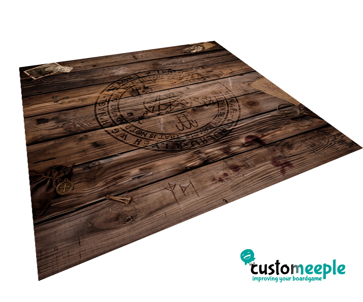 Occult Table Neoprene Playmat – Lovecraftian Horror Gaming Mat