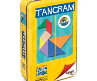 Tangram De Madera En Caja De Metal (SPA)