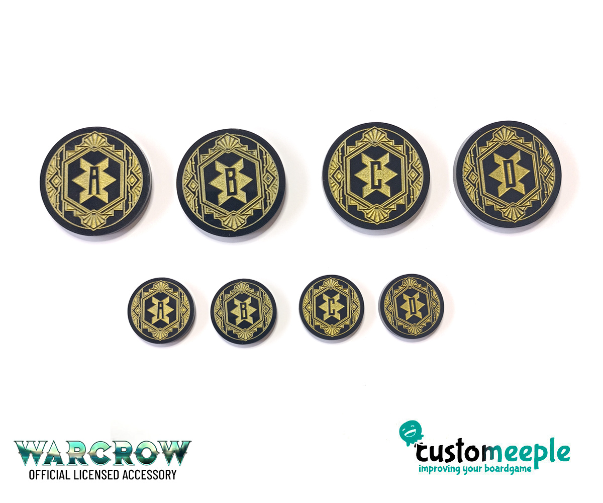 Warcrow Starter Token Set – 1 Player | Official Acrylic Token - Image 6
