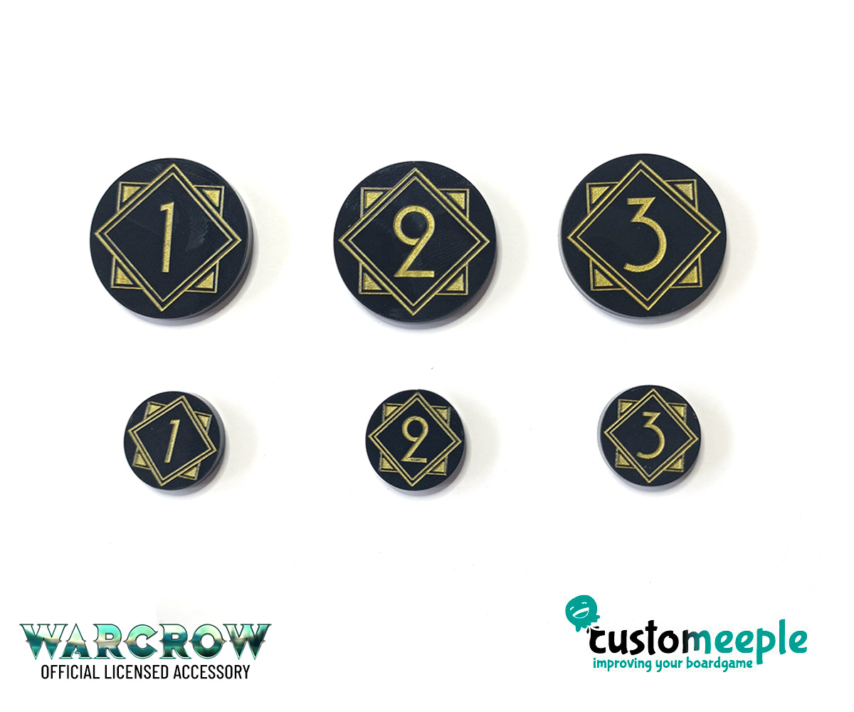 Warcrow Starter Token Set – 1 Player | Official Acrylic Token - Image 7
