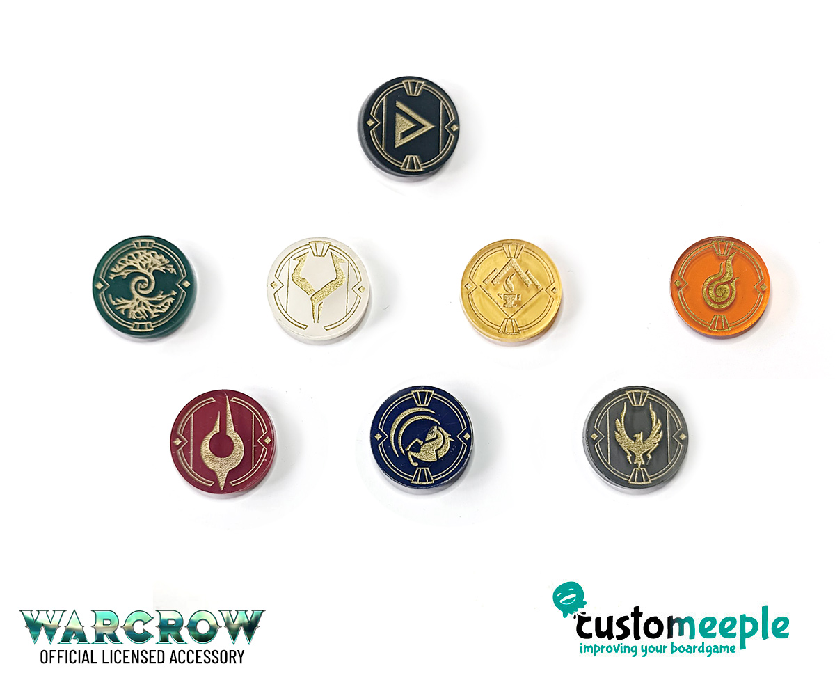 Warcrow Starter Token Set – 1 Player | Official Acrylic Token - Image 9