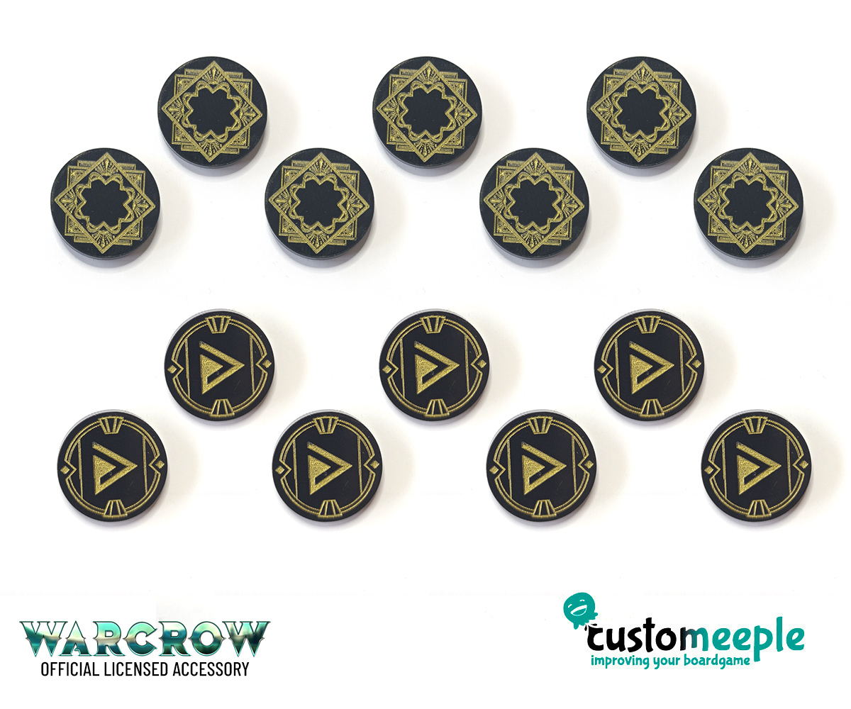 Warcrow Starter Token Set – 1 Player | Official Acrylic Token - Image 5