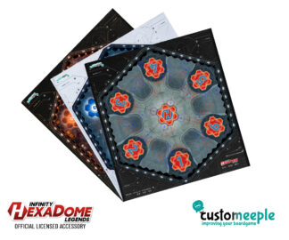 Infinity HexaDome Legends Arena | Compatible Game Mat | Banner Vynil
